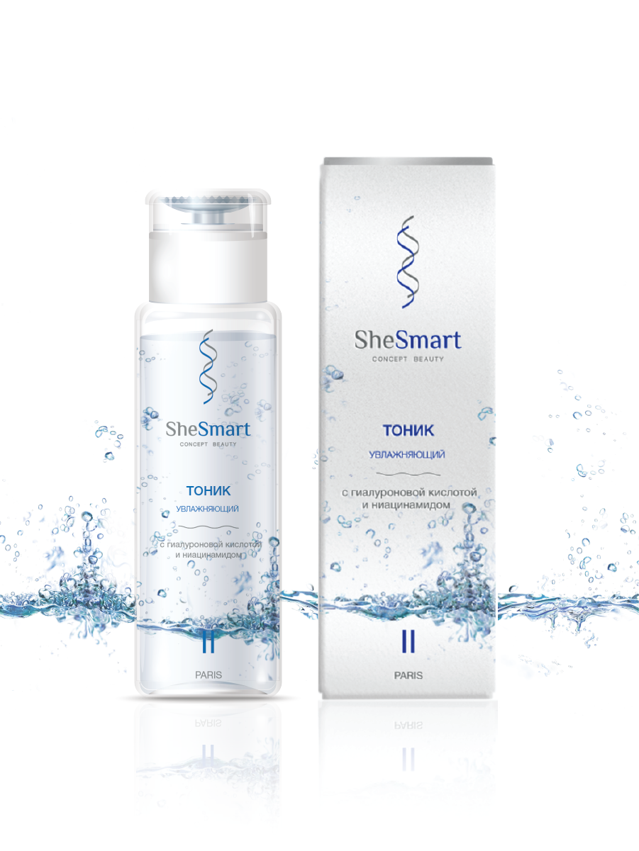 Увлажняющий тоник SheSmart